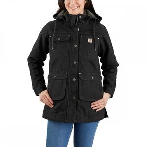 Carhartt Black Heavy Quilted Insulated Duck Jacket NWT; NEVER WORN